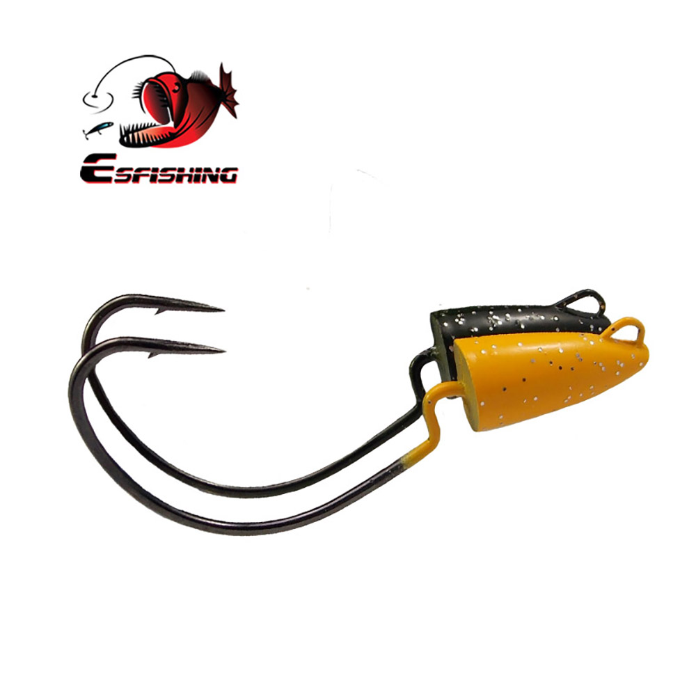 Fishing Hook Offset - Esfishing Offset Haak Hoge Sterkte Stalen