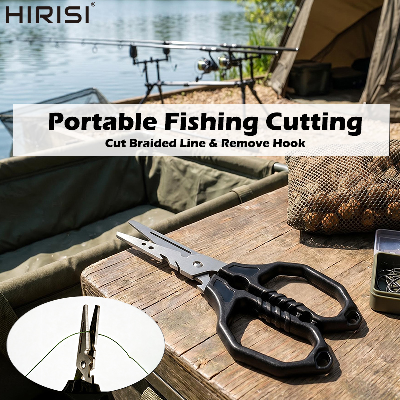 Fishing Hook Remover - Multifunctionele visschaar van roestvrij staal, lijnsnijder