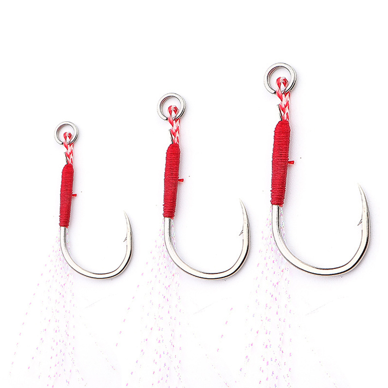 Fishing Hook Assortment - 20 stks/zak Vissen Cast Jigs Assist