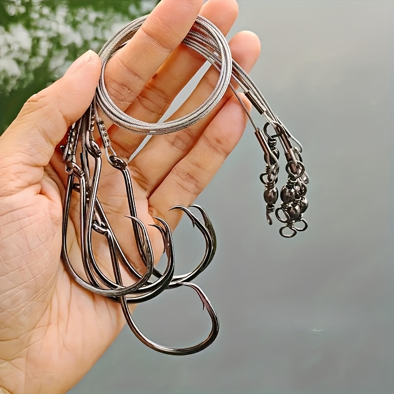 Fishing Hook Assortment - 25 stuks zware cirkelhaken rigs met