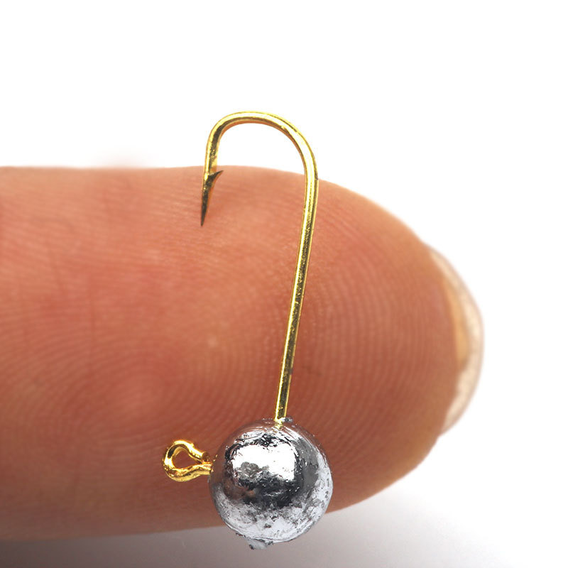 10 stks/partij Micro Jig Head  - Fishing Hook Offset recensie en prijs