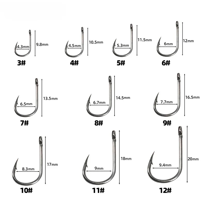 50-1600 stks/doos Vishaken Koo - Fishing Hook Assortment recensie en prijs