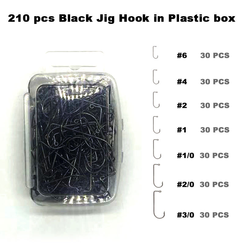 Adygil Diy Vissen 210 Stuks Zw - Fishing Hook Jig recensie en prijs